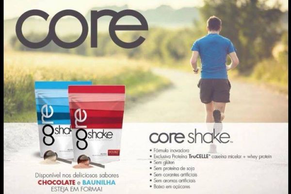 CORE Shake - Baunilha ou Chocolate